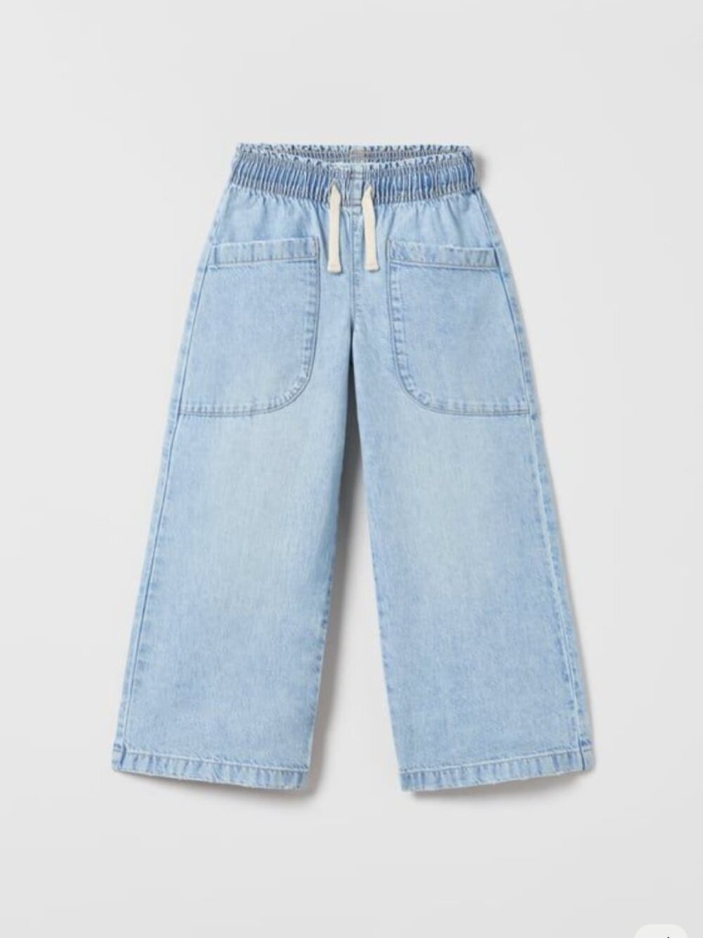 Zara Wide Leg Denim Pants 6T
